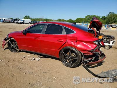 Drugie zdjęcie samochodu z przodu: 2020 HYUNDAI SONATA SEL VIN:5NPEL4JA7LH007921 - miniatura