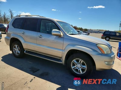 Czwarte zdjęcie samochodu z boku: 2003 LEXUS GX 470 VIN:JTJBT20X530001476 - miniatura