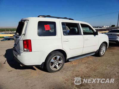 Trzecie zdjęcie samochodu z tyłu: 2014 HONDA PILOT EXLN VIN:5FNYF4H71EB007669 - miniatura