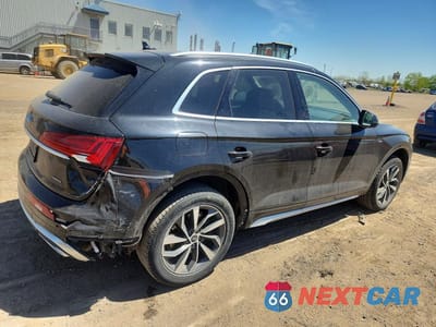 Trzecie zdjęcie samochodu z tyłu: 2022 AUDI Q5 PREMIUM PLUS 45 VIN:WA1EAAFY1N2018793 - miniatura