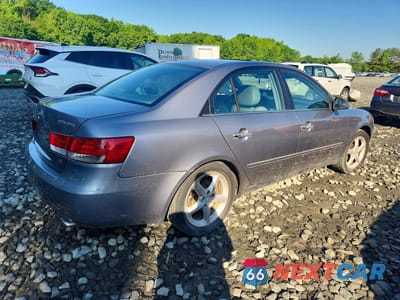 Trzecie zdjęcie samochodu z tyłu: 2006 HYUNDAI SONATA GLS V6 VIN:5NPEU46F96H036522 - miniatura