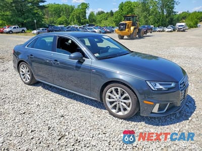 Czwarte zdjęcie samochodu z boku: 2019 AUDI A4 PREMIUM PLUS VIN:WAUENAF43KA118044 - miniatura