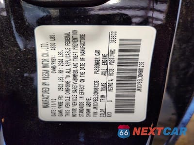 Zdjęcie 13 z 13 samochodu: 2013 INFINITI G37 COUPE X VIN:JN1CV6EL3DM981236 - miniatura