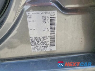 Zdjęcie 12 z 12 samochodu: 2024 NISSAN ALTIMA S VIN:1N4BL4BV3RN380375 - miniatura