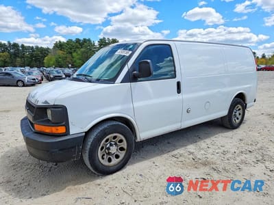 2010 CHEVROLET EXPRESS G1500 1GCUGADX3A1163862 - główne zdjęcie licytacji z USA - miniatura