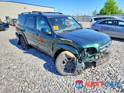 Czwarte zdjęcie samochodu z boku: 2003 TOYOTA SEQUOIA LIMITED VIN:5TDBT48A13S195239 - miniatura