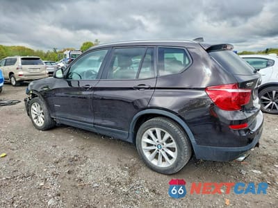 Drugie zdjęcie samochodu z przodu: 2015 BMW X3 XDRIVE28I VIN:5UXWX9C51F0D61202 - miniatura