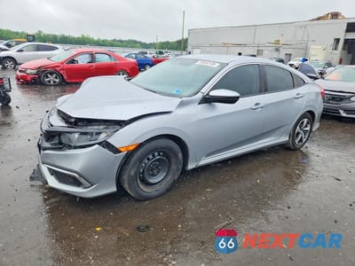 2019 HONDA CIVIC LX 2HGFC2F66KH604970 - główne zdjęcie licytacji z USA - miniatura