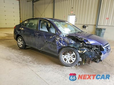 Czwarte zdjęcie samochodu z boku: 2010 HYUNDAI ELANTRA GLS VIN:KMHDU4AD4AU991983 - miniatura