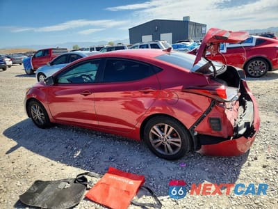 Drugie zdjęcie samochodu z przodu: 2014 HYUNDAI ELANTRA SE VIN:KMHDH4AE6EU159659 - miniatura