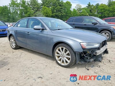 Czwarte zdjęcie samochodu z boku: 2013 AUDI A4 2.0T QUATTRO VIN:WAUFFAFL8DN048786 - miniatura