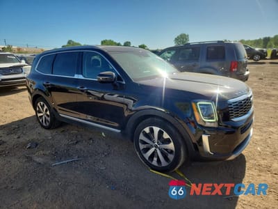 Czwarte zdjęcie samochodu z boku: 2021 KIA TELLURIDE S VIN:5XYP6DHC3MG186314 - miniatura