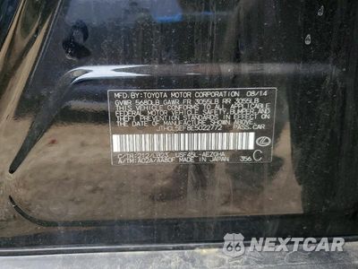 Zdjęcie 12 z 12 samochodu: 2014 LEXUS LS 460 VIN:JTHCL5EF8E5022772 - miniatura