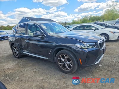 Czwarte zdjęcie samochodu z boku: 2023 BMW X3 XDRIVE30I VIN:5UX53DP02P9P35822 - miniatura