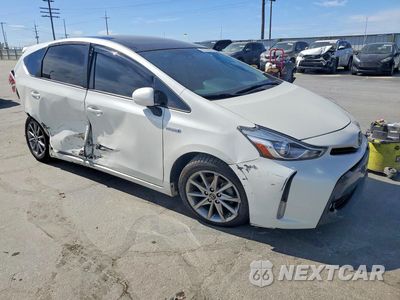 Czwarte zdjęcie samochodu z boku: 2015 TOYOTA PRIUS V FIVE VIN:JTDZN3EUXFJ022614 - miniatura