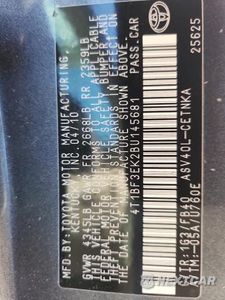 Zdjęcie 12 z 12 samochodu: 2011 TOYOTA CAMRY LE VIN:4T1BF3EK2BU145681 - miniatura