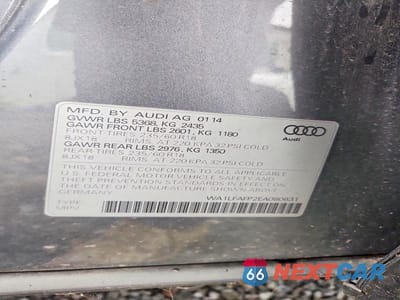 Zdjęcie 13 z 13 samochodu: 2014 AUDI Q5 PREMIUM PLUS VIN:WA1LFAFP2EA080631 - miniatura
