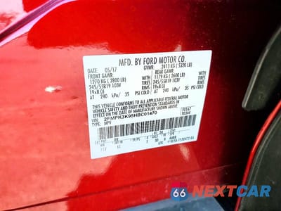 Zdjęcie 14 z 14 samochodu: 2017 FORD EDGE TITANIUM VIN:2FMPK3K95HBC01470 - miniatura