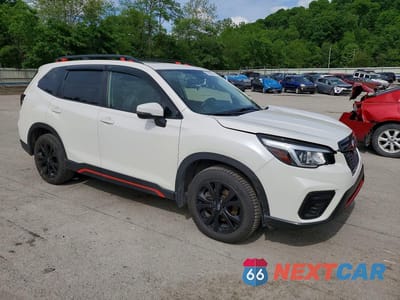 Czwarte zdjęcie samochodu z boku: 2020 SUBARU FORESTER SPORT VIN:JF2SKARC7LH434722 - miniatura