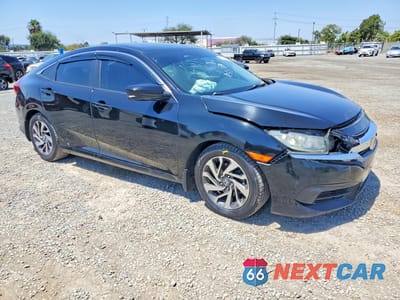Czwarte zdjęcie samochodu z boku: 2017 HONDA CIVIC EX VIN:2HGFC2F70HH576617 - miniatura