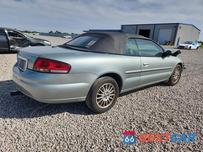 Trzecie zdjęcie samochodu z tyłu: 2006 CHRYSLER SEBRING TOURING VIN:1C3EL55R46N136049 - miniatura