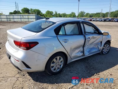 Trzecie zdjęcie samochodu z tyłu: 2023 KIA RIO LX VIN:3KPA24AD8PE629031 - miniatura