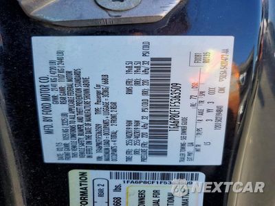 Zdjęcie 12 z 12 samochodu: 2015 FORD MUSTANG GT VIN:1FA6P8CF1F5363509 - miniatura