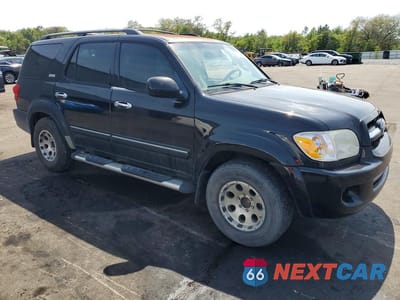 Czwarte zdjęcie samochodu z boku: 2006 TOYOTA SEQUOIA VIN:5TDZT34AX6S269860 - miniatura
