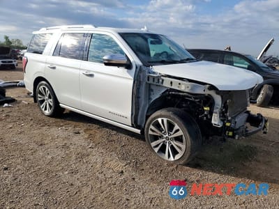 Czwarte zdjęcie samochodu z boku: 2021 FORD EXPEDITION PLATINUM VIN:1FMJU1MTXMEA05620 - miniatura