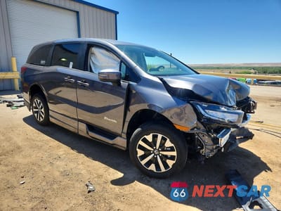 Czwarte zdjęcie samochodu z boku: 2025 HONDA ODYSSEY EXL VIN:5FNRL6H68SB028854 - miniatura