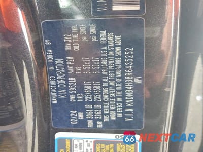 Zdjęcie 13 z 13 samochodu: 2024 KIA CARNIVAL LX VIN:KNDNB4H38R6435252 - miniatura