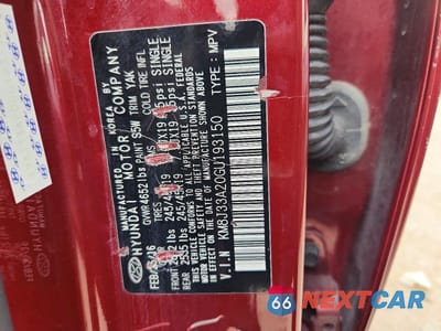 Zdjęcie 12 z 12 samochodu: 2016 HYUNDAI TUCSON LIMITED VIN:KM8J33A20GU193150 - miniatura