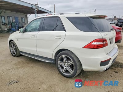 Drugie zdjęcie samochodu z przodu: 2013 MERCEDES-BENZ ML 63 AMG VIN:4JGDA7EB4DA176417 - miniatura