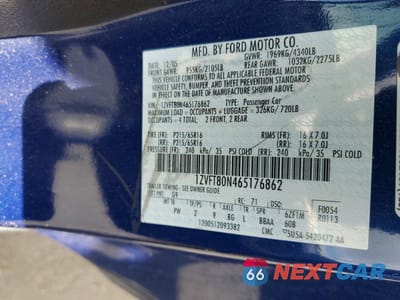 Zdjęcie 12 z 12 samochodu: 2006 FORD MUSTANG VIN:1ZVFT80N465176862 - miniatura