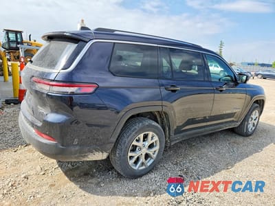 Trzecie zdjęcie samochodu z tyłu: 2023 JEEP GRAND CHEROKEE L LIMITED VIN:1C4RJKBG6P8849927 - miniatura