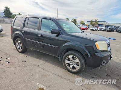 Czwarte zdjęcie samochodu z boku: 2013 HONDA PILOT EX VIN:5FNYF4H45DB022468 - miniatura