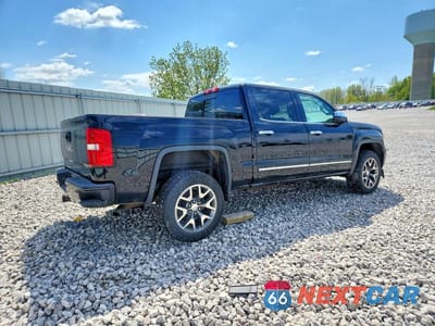Trzecie zdjęcie samochodu z tyłu: 2014 GMC SIERRA K1500 SLT VIN:3GTU2VEC1EG533456 - miniatura