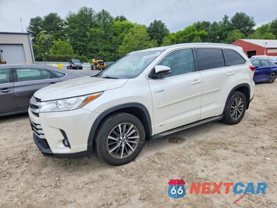 2017 TOYOTA HIGHLANDER HYBRID XLE 5TDJGRFH0HS022896 - główne zdjęcie licytacji z USA - miniatura