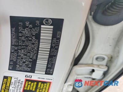 Zdjęcie 12 z 12 samochodu: 2021 LEXUS ES 350 F SPORT VIN:58AGZ1B13MU093647 - miniatura