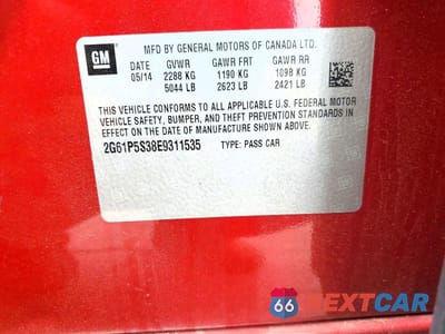 Zdjęcie 12 z 12 samochodu: 2014 CADILLAC XTS PREMIUM COLLECTION VIN:2G61P5S38E9311535 - miniatura