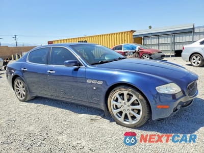 Czwarte zdjęcie samochodu z boku: 2008 MASERATI QUATTROPORTE M139 VIN:ZAMFE39A380039343 - miniatura