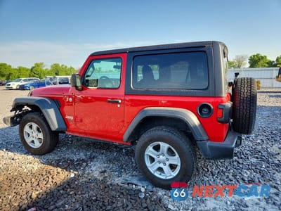 Drugie zdjęcie samochodu z przodu: 2020 JEEP WRANGLER SPORT VIN:1C4GJXAN2LW203214 - miniatura