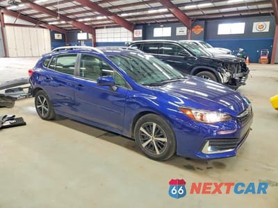 Czwarte zdjęcie samochodu z boku: 2022 SUBARU IMPREZA PREMIUM VIN:4S3GTAV60N3721191 - miniatura