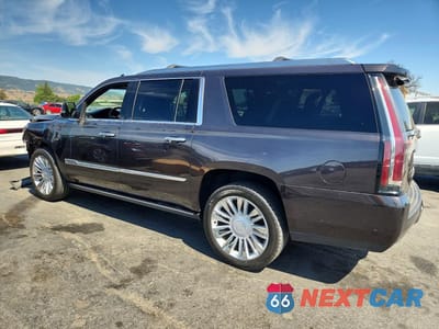 Drugie zdjęcie samochodu z przodu: 2017 CADILLAC ESCALADE ESV PLATINUM VIN:1GYS4KKJ8HR144203 - miniatura