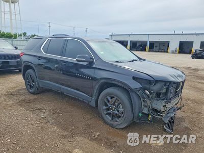 Czwarte zdjęcie samochodu z boku: 2018 CHEVROLET TRAVERSE LT VIN:1GNEVGKW7JJ112458 - miniatura