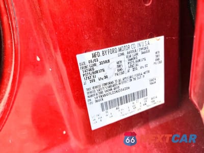 Zdjęcie 12 z 12 samochodu: 2003 FORD F150 SUPERCREW VIN:1FTRW07L23KD34206 - miniatura