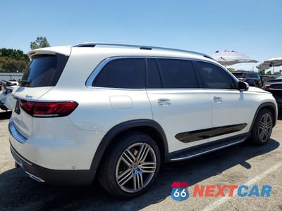 Trzecie zdjęcie samochodu z tyłu: 2020 MERCEDES-BENZ GLS 450 4MATIC VIN:4JGFF5KE1LA249075 - miniatura