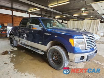 Czwarte zdjęcie samochodu z boku: 2012 FORD F150 SUPERCREW VIN:1FTFW1ET9CKE16977 - miniatura