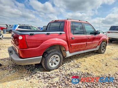 Trzecie zdjęcie samochodu z tyłu: 2001 FORD EXPLORER SPORT TRAC VIN:1FMZU67E91UA62728 - miniatura