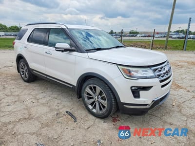 Czwarte zdjęcie samochodu z boku: 2018 FORD EXPLORER LIMITED VIN:1FM5K8FH9JGB98545 - miniatura